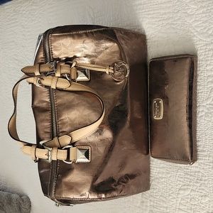 Michael Kors Grayson Satchel and Wallet